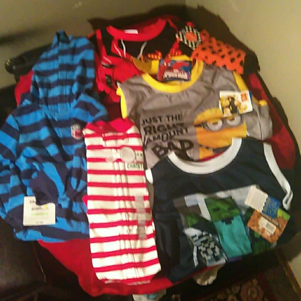 Assortment of clothes for boys 9 months to size10